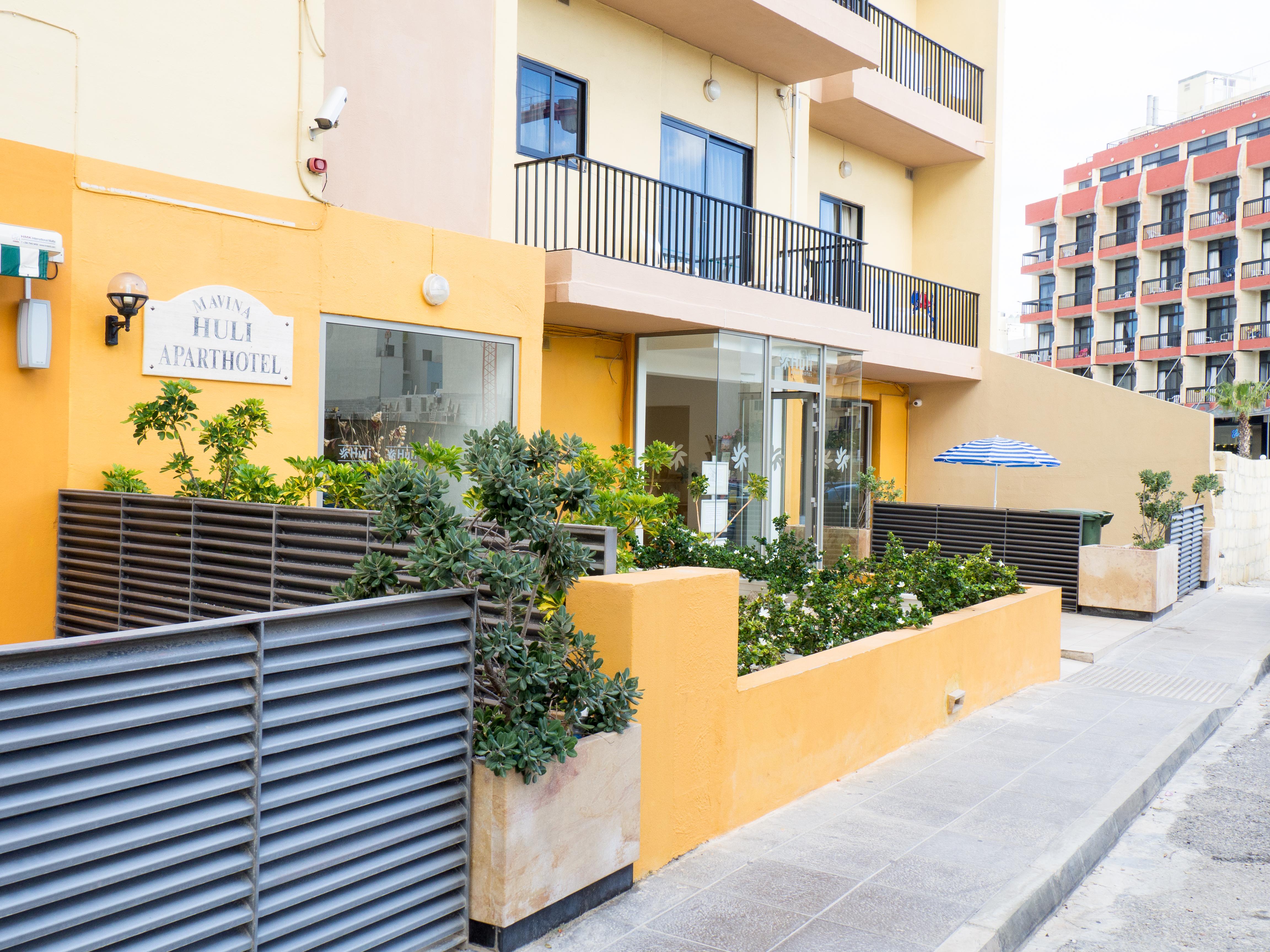 Huli Hotel & Apartments Qawra Exterior foto